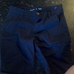 Old Navy Navy Blue Kids Bermuda Shorts
